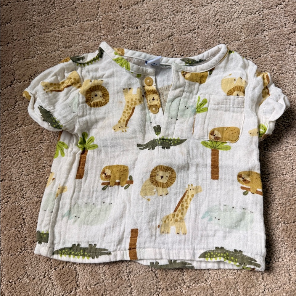 Baby Lightweight Shirt 6-12 month 🐯